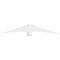 Ekena Millwork Davenport Architectural Grade PVC Gable Bracket, 84"W x 14"H x 4"D x 6"F, 4/12 Pitch GBP084X14X0406DAV00 - alternate 4